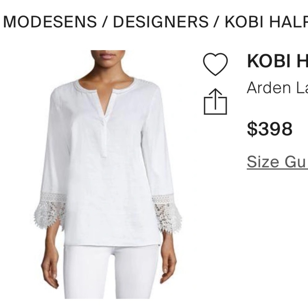Kobi Halperin Arden lace-trimmed blouse